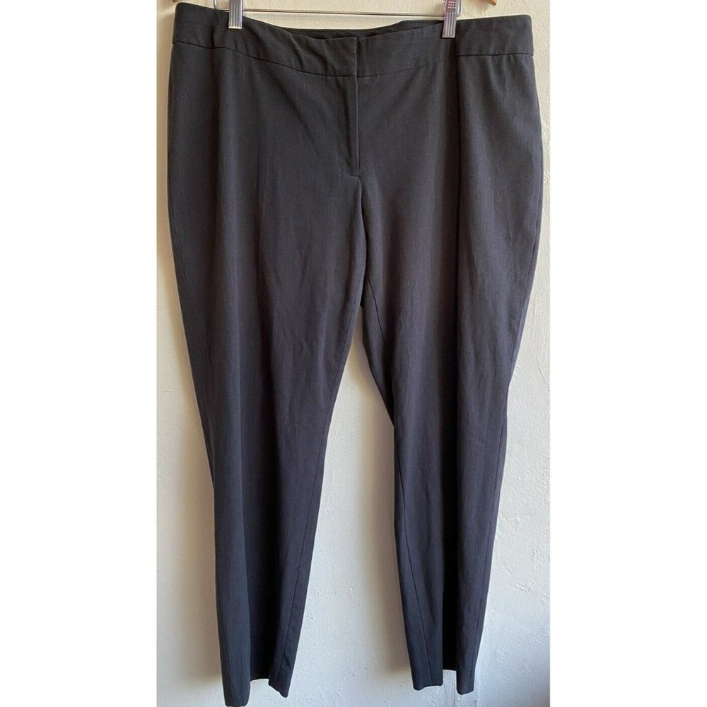 COPY - Liz Claiborne Kylie City Career Dress Pants Size 18 x 30.5" Inseam Gray …